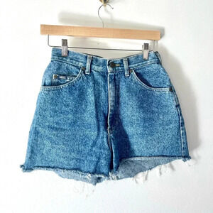 Lee Vintage 100% Cotton High Rise Cut-Off Jean Made‎ in the USA Shorts